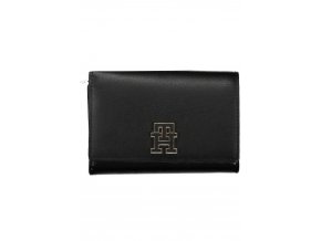 Dámska Peňaženka Tommy Hilfiger Čierna (Veľkosť UNI, Farba čierna)