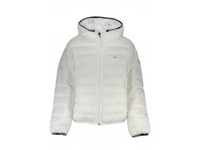 Tommy Hilfiger Perfektná Dámska Bunda Biela (Veľkosť L, Farba Biela)