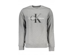 Calvin Klein Perfektná Pánska Mikina Šedá (Veľkosť 2XL, Farba šedá)
