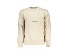 Calvin Klein Perfektná Pánska Mikina Béžová (Veľkosť 2XL, Farba Bežová)