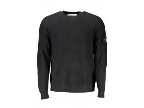 Calvin Klein Štýlový Pánsky Pulóver Čierna (Veľkosť S, Farba čierna)