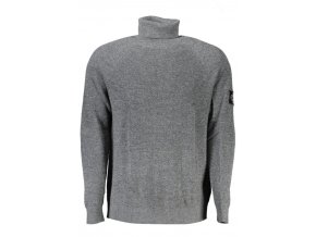 Calvin Klein Štýlový Pánsky Pulóver Šedá (Veľkosť 2XL, Farba šedá)
