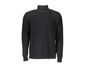 Calvin Klein Štýlový Pánsky Pulóver Čierna (Veľkosť S, Farba čierna)