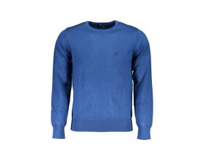U.S. GRAND POLO Štýlový Pánsky Pulóver Modrá (Veľkosť 3XL, Farba modrá)