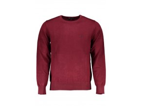 U.S. GRAND POLO Štýlový Pánsky Pulóver Červená (Veľkosť 5XL, Farba červená)