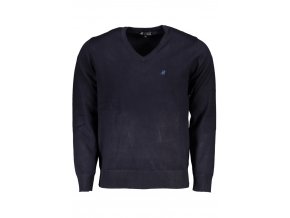 U.S. GRAND POLO Štýlový Pánsky Pulóver Modrá (Veľkosť 5XL, Farba modrá)