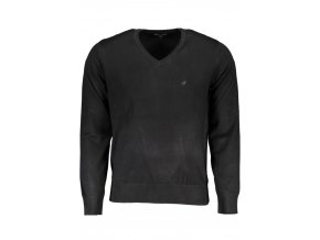 U.S. GRAND POLO Štýlový Pánsky Pulóver Čierna (Veľkosť 3XL, Farba čierna)
