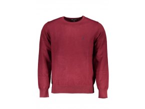 U.S. GRAND POLO Štýlový Pánsky Pulóver Červená (Veľkosť 3XL, Farba červená)