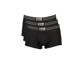 CAVALLI CLASS Perfektné Pánske Boxerky Čierna (Veľkosť S, Farba čierna)