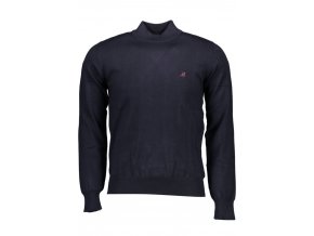 U.S. GRAND POLO Štýlový Pánsky Pulóver Modrá (Veľkosť 2XL, Farba modrá)