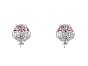 Dámske náušnice LANCASTER JLA-EAR-OWL-1 1,2MM