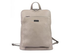kozeny damsky batoh 01 015 tmave bezovy