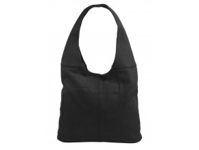 Dámska shopper kabelka cez rameno čierna