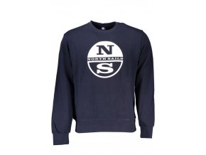 North Sails Perfektná Pánska Mikina Modrá (Veľkosť S, Farba modrá)