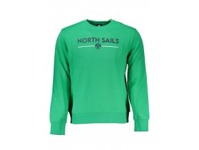 North Sails Perfektná Pánska Mikina Zelená (Veľkosť S, Farba zelená)