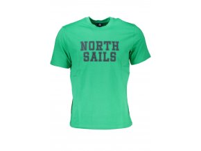 North Sails Perfektné Pánske Tričko Krátky Rukáv Zelená (Veľkosť S, Farba zelená)