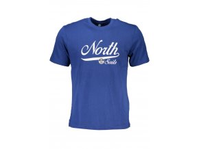 North Sails Perfektné Pánske Tričko Krátky Rukáv Modrá (Veľkosť S, Farba modrá)