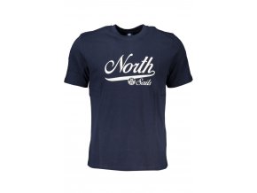 North Sails Perfektné Pánske Tričko Krátky Rukáv Modrá (Veľkosť S, Farba modrá)