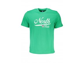 North Sails Perfektné Pánske Tričko Krátky Rukáv Zelená (Veľkosť S, Farba zelená)