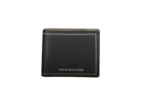 Pánska Peňaženka Tommy Hilfiger Čierna (Veľkosť UNI, Farba čierna)