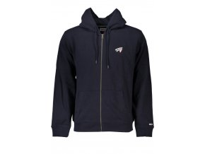 Tommy Hilfiger Perfektná Pánska Mikina na zips Modrá (Veľkosť XS, Farba modrá)