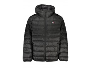 Tommy Hilfiger Perfektná Pánska Bunda Čierna (Veľkosť XL, Farba čierna)