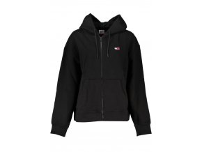 Tommy Hilfiger Perfektná Dámska Mikina so zipsom Čierna (Veľkosť 2XS, Farba čierna)