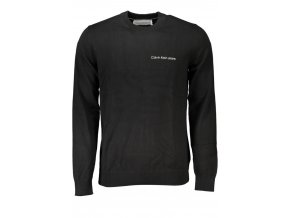 Calvin Klein Štýlový Pánsky Pulóver Čierna (Veľkosť S, Farba čierna)