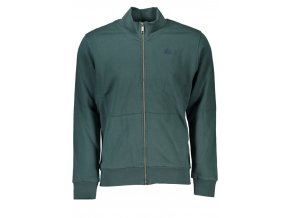LA MARTINA Perfektná Pánska Mikina na zips Zelená (Veľkosť S, Farba zelená)
