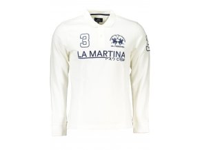 LA MARTINA La Martina Polo Maniche Lunghe Uomo Bianco