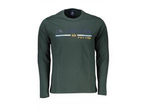 LA MARTINA Perfektné Pánske Tričko Dlhý Rukáv Zelená (Veľkosť 2XL, Farba zelená)