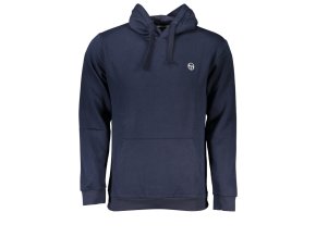 Sergio Tacchini Perfektná Pánska Mikina Modrá (Veľkosť XL, Farba modrá)