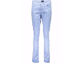 Gant Elegantné Dámske Značkové Nohavice Svetlo modrá (Veľkosť 33 L34, Farba modrá)