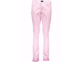 Gant Elegantné Dámske Značkové Nohavice Ružová (Veľkosť 33 L34, Farba ružová)