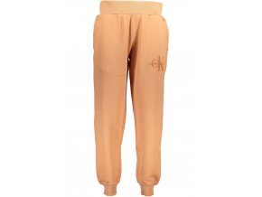 Calvin Klein Elegantné Dámske Značkové Nohavice Oranžová