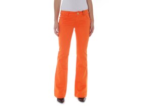 PHARD Elegantné Dámske Značkové Nohavice Oranžová (Veľkosť 25, Farba oranžová)