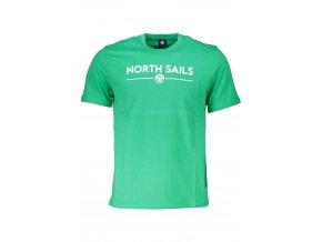 North Sails Perfektné Pánske Tričko Krátky Rukáv Zelená (Veľkosť S, Farba zelená)
