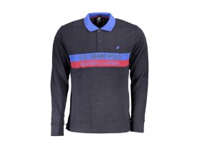 U.S. GRAND POLO Us Grand Polo Polo Maniche Lunghe Uomo Blu