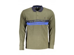 U.S. GRAND POLO Us Grand Polo Polo Maniche Lunghe Uomo Verde