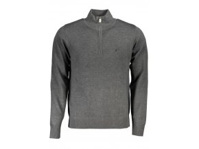 U.S. GRAND POLO Štýlový Pánsky Pulóver Šedá (Veľkosť 2XL, Farba šedá)