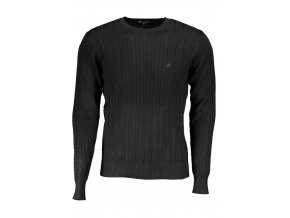 U.S. GRAND POLO Štýlový Pánsky Pulóver Čierna (Veľkosť 2XL, Farba čierna)