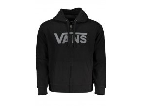 Vans Perfektná Pánska Mikina na zips Čierna (Veľkosť XS, Farba čierna)