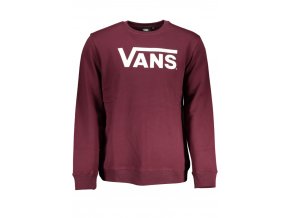 Vans Perfektná Pánska Mikina Červená (Veľkosť M, Farba červená)