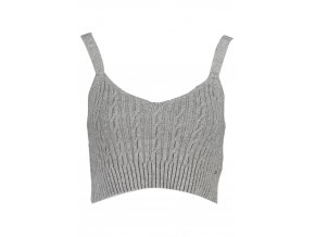 TOMMY HILFIGER Tommy Hilfiger Top Donna Grigio (Veľkosť 2XS, Farba šedá)
