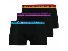 BEVERLY HILLS POLO CLUB BEVERLY HILLS POLO CLUB Men Boxer Shorts Pack of 3 M005-HT-017SW