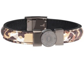 Pánsky Náramok POLICE PJ25556BLU.02-L 21CM