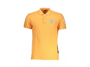 Pánska Polokošeľa Napapijri Oranžová (Veľkosť 2XL, Farba oranžová)