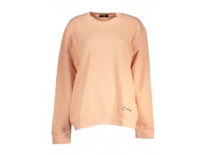 CAVALLI CLASS Perfektná Dámska Mikina Ružová (Veľkosť XS, Farba ružová)