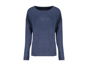 North Sails Perfektná Dámska Mikina Modrá (Veľkosť L, Farba modrá)