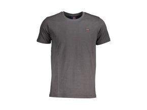NORWAY 1963 Perfektné Pánske Tričko Krátky Rukáv šedá (Veľkosť 2XL, Farba šedá)